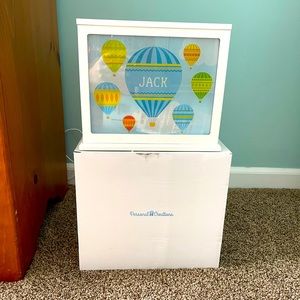 Personal creations name (Jack) lamp